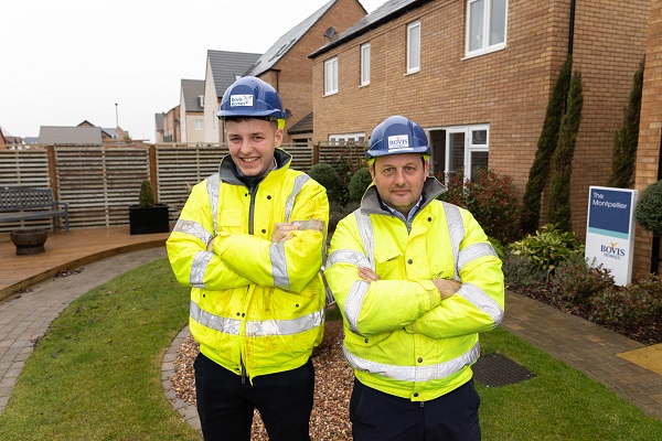 Wellingborough trainee highlights housebuilding opportunities for apprentices